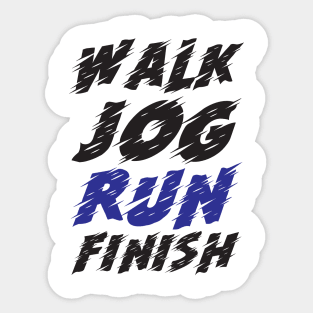 Running - Marathon Sticker